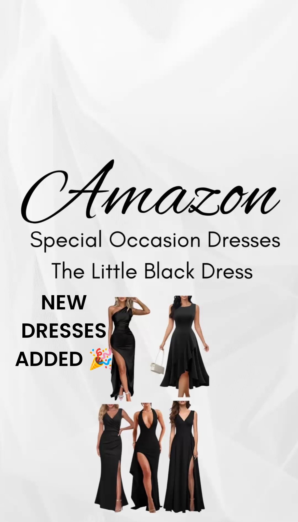 Still looking for that perfect New Year’s Eve dress? Black is a classic party dress. If black isn’t your color, be sure to click on your favorite style  for more color options. 
#nyedress #partydress #holidaydress 

#LTKHoliday #LTKSaleAlert #LTKFindsUnder50