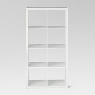 13&#34; 8 Cube Organizer Shelf White - Threshold&#8482; | Target