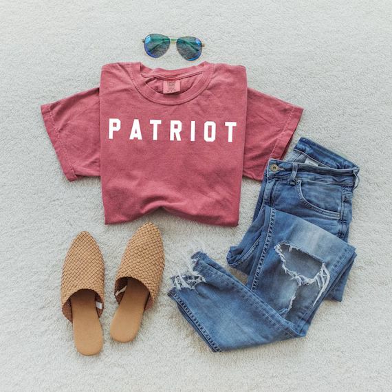 PATRIOT Shirt | American Patriot Tee | Unisex T Shirt | 4th of July | America Shirt | Conservativ... | Etsy (US)