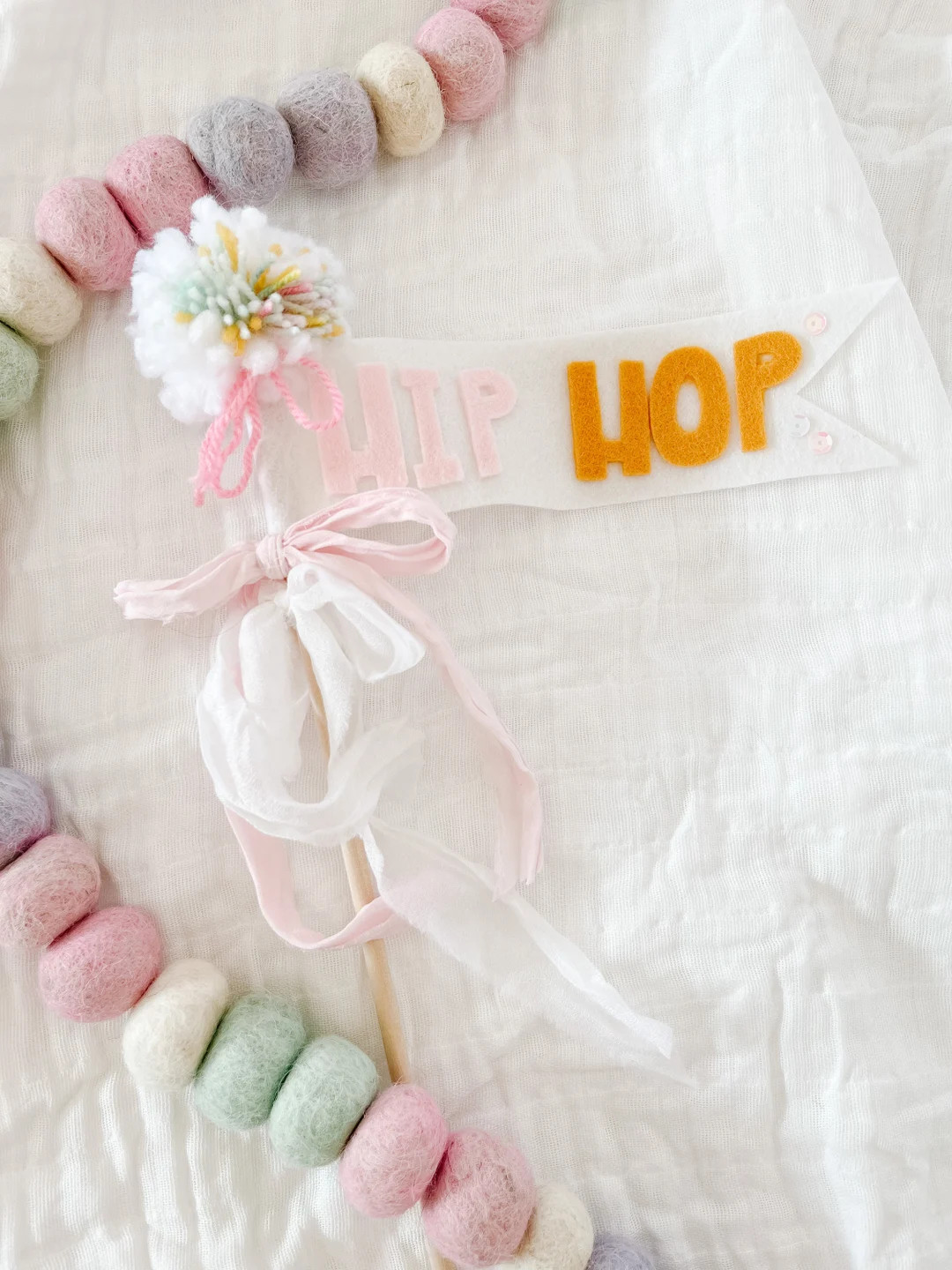 Hip Hop Easter Flag Pennant Wand; Easter Wand; Easter Basket; Kids Easter | Etsy (US)