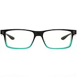 GUNNAR - Blue Light Glasses for Kids (age 12+) - Blocks 35% Blue Light - Cruz, Onyx/Teal, Clear Tint | Amazon (US)