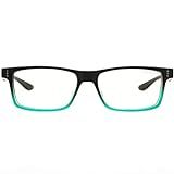 GUNNAR - Blue Light Glasses for Kids (age 12+) - Blocks 35% Blue Light - Cruz, Onyx/Teal, Clear Tint | Amazon (US)