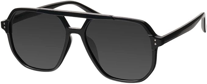 mosanana Oversized Aviator Sunglasses for Women and Men with Polarized Lens MS52243 | Amazon (US)