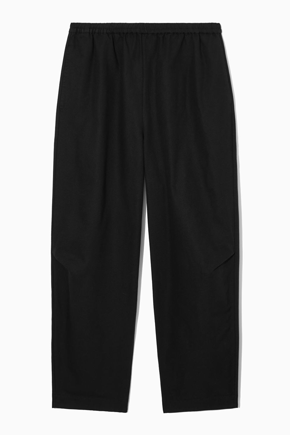 ELASTICATED BARREL-LEG TROUSERS | COS UK