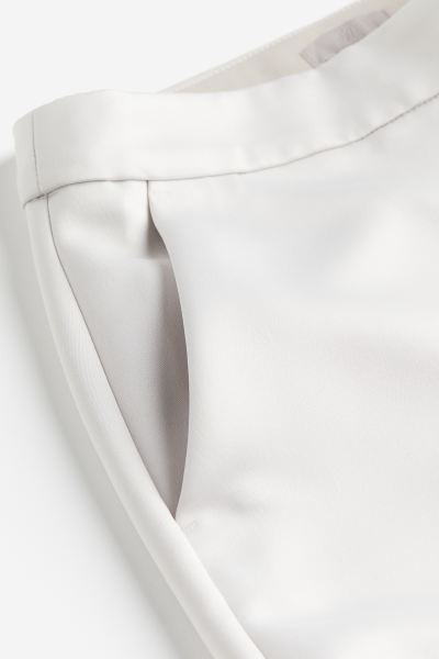 Mini Skirt - Light beige - Ladies | H&M US | H&M (US + CA)