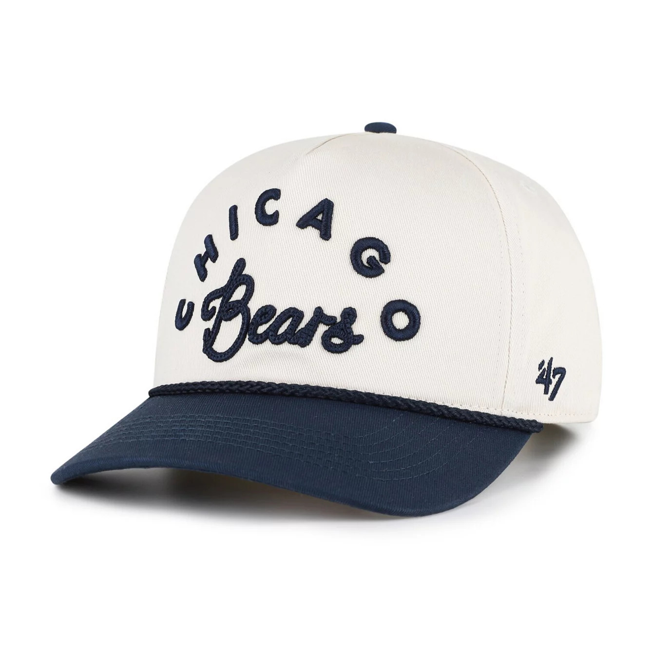 Women's '47 Natural Chicago Bears Rope Script Hitch Adjustable Hat | Kohl's