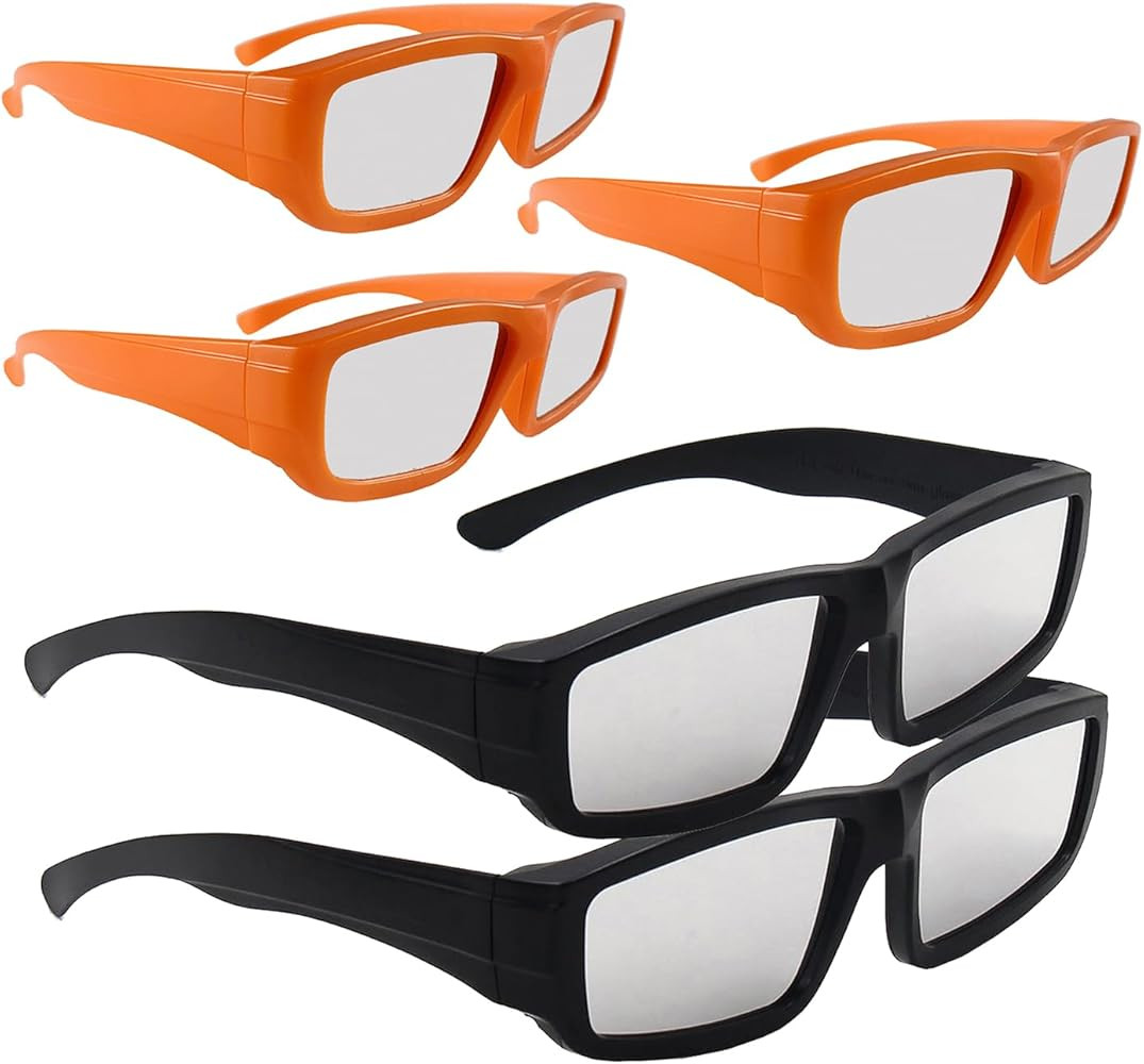 Plastic Frame Solar Eclipse Glasses Approved 2024 in Sturdy Style, CE & ISO Certified (2 Pack Adu... | Amazon (US)