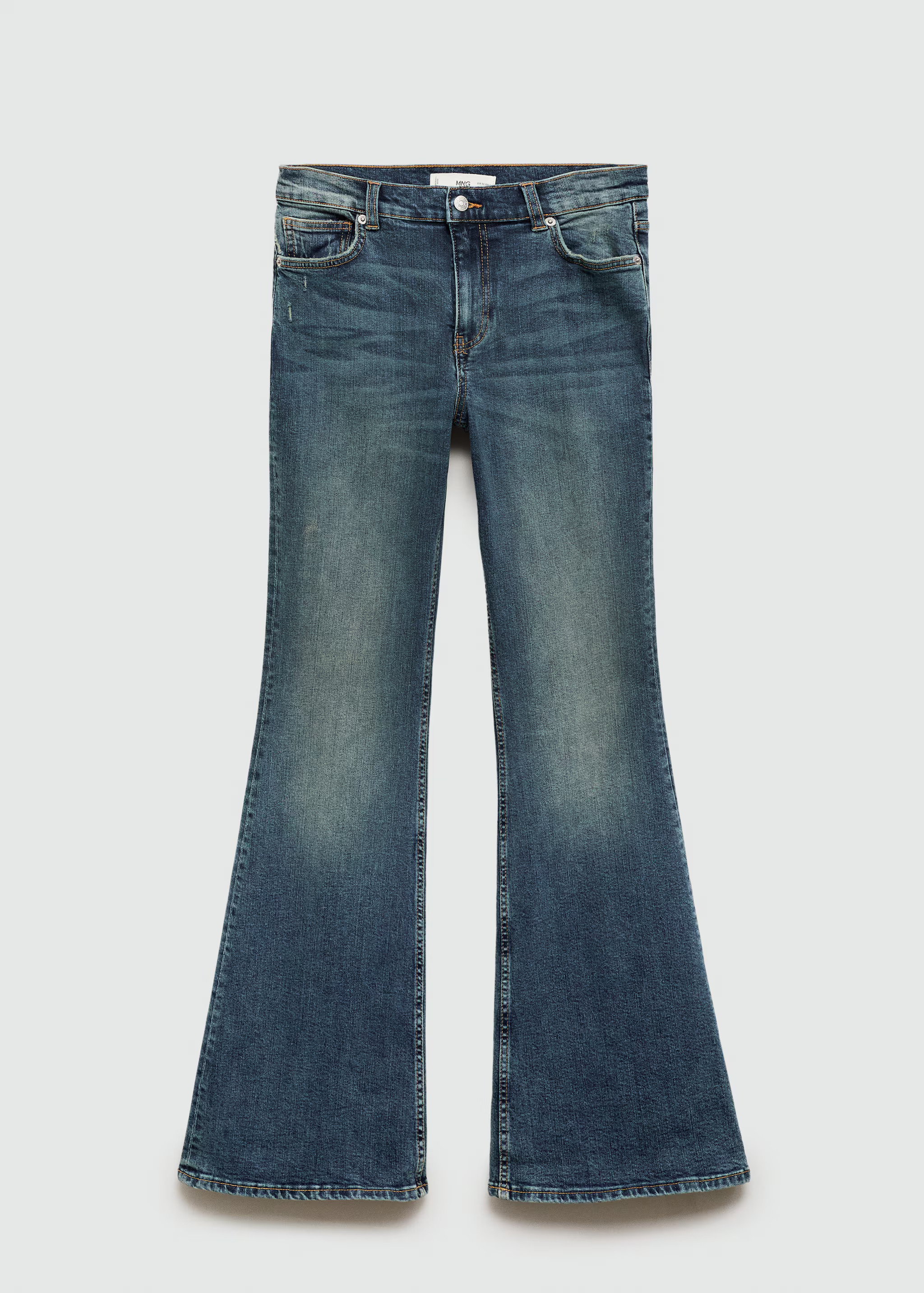 Flared Jeans mit hohem Bund - Damen | MANGO Österreich | Mango EU