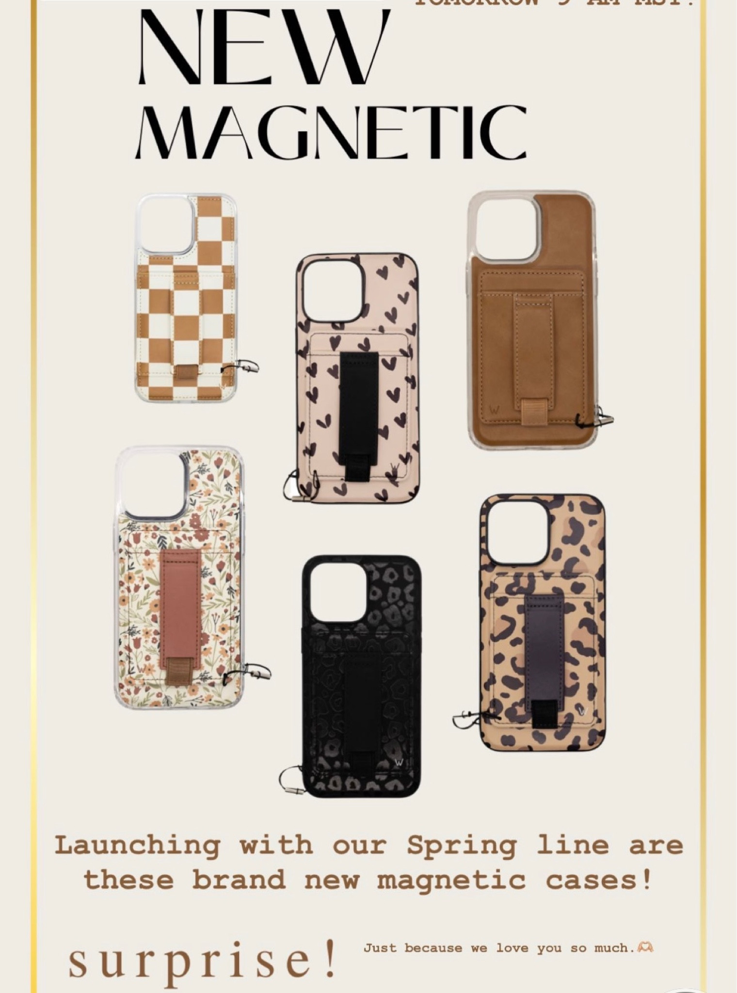 Walli Cases launched new line of Magnetic cases!! 😍🫶🏻

Use code ALEONA10 

https://wallicases.com/?rstr=Aleona

#LTKunder100 #LTKFestival #LTKunder50