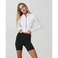 Vuori AllTheForm™ Fitness Jacket | White | XS, Size Extra Small | Vuori Clothing (US & Canada)