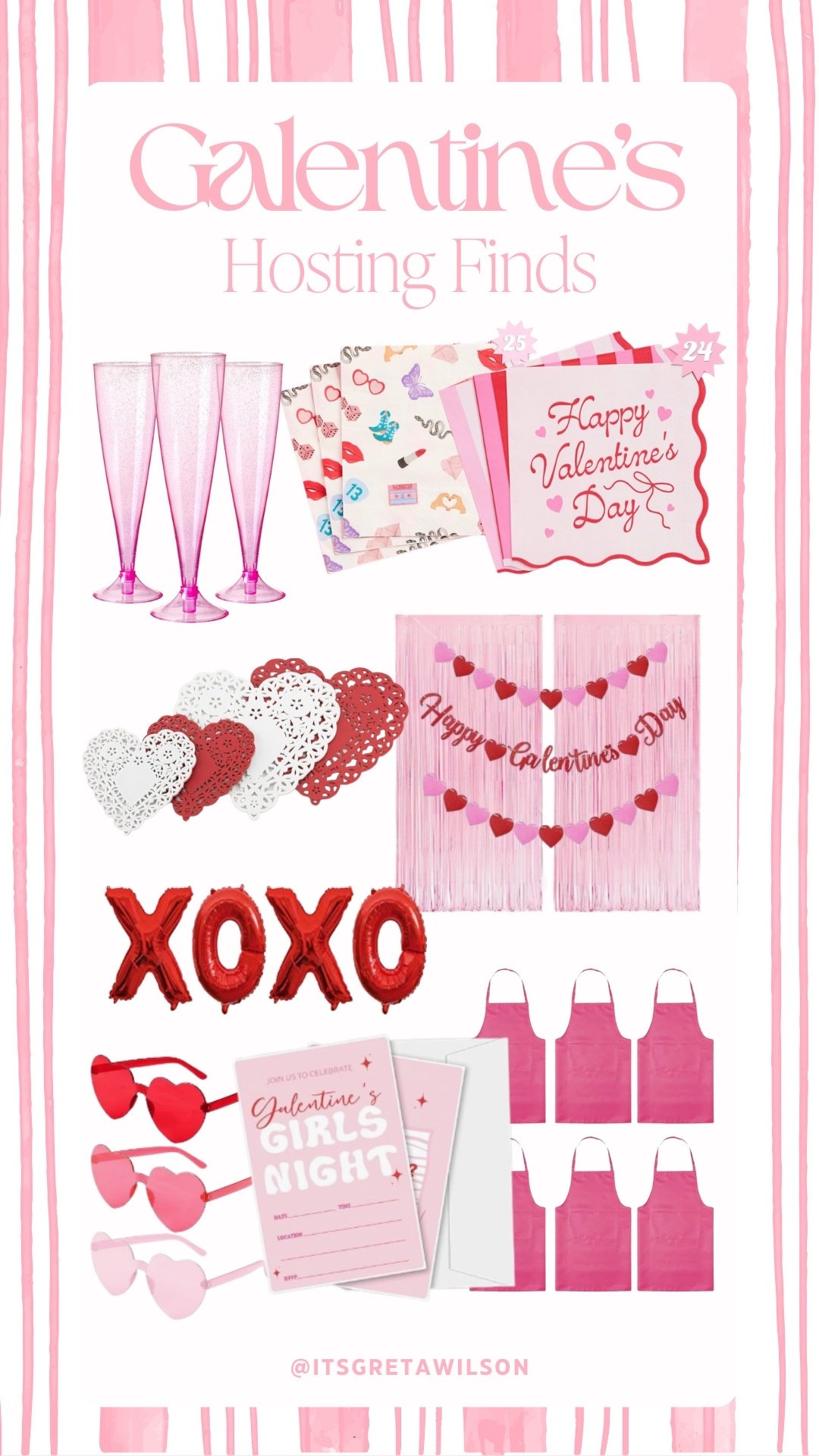 the cutest galentine’s hosting finds! ✨💝