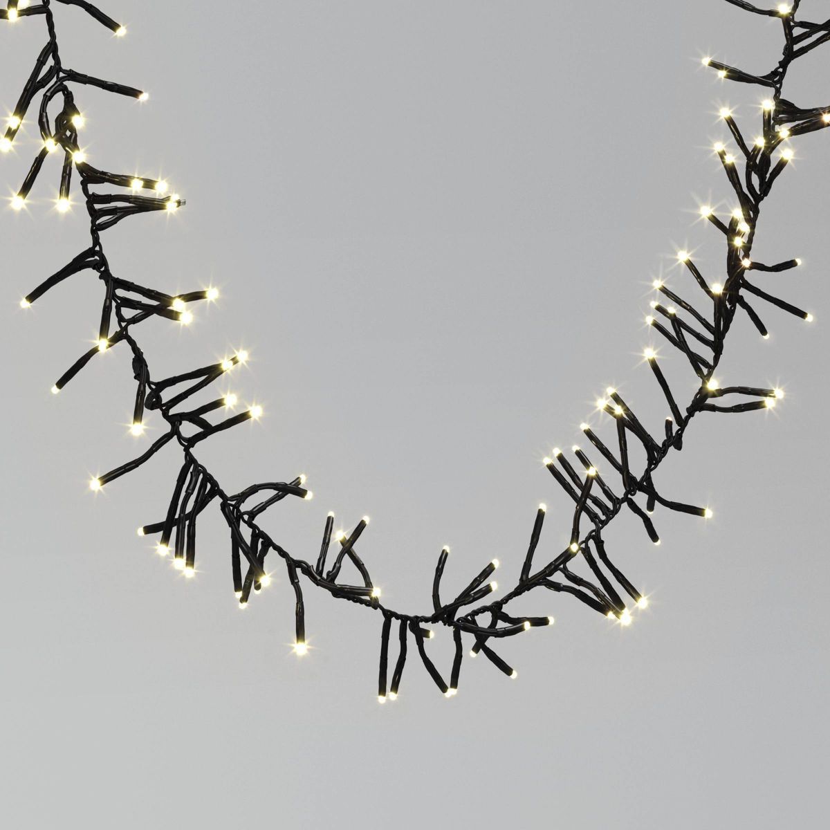 448ct LED Christmas Mini String Lights Garland Warm White Black Wire - Wondershop™ | Target