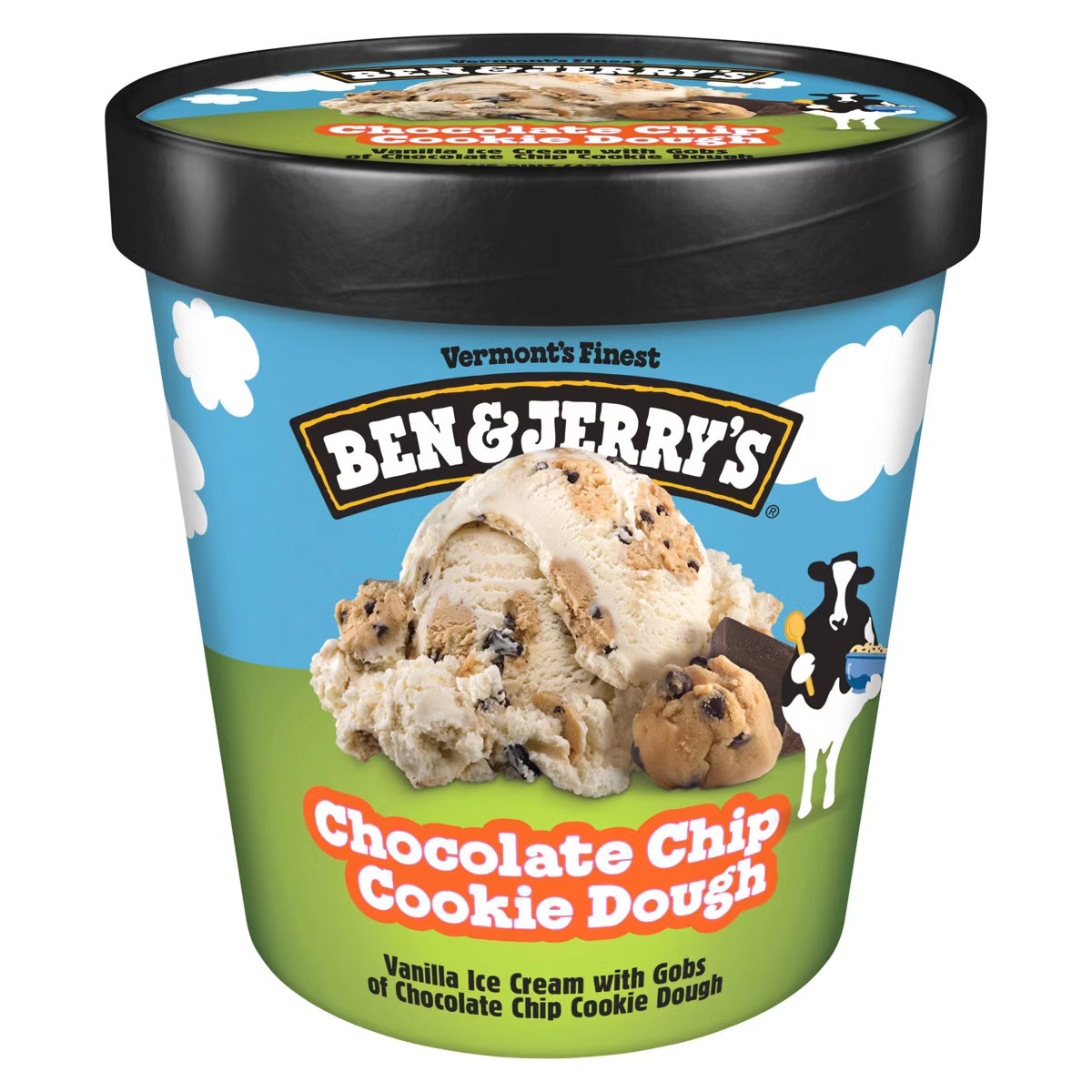 Ben & Jerry's Ice Cream Chocolate Chip Cookie Dough - 16oz | Target