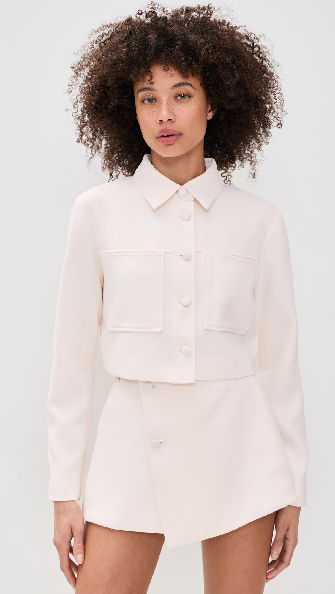 Luxe Suiting Cropped Jacket | Shopbop
