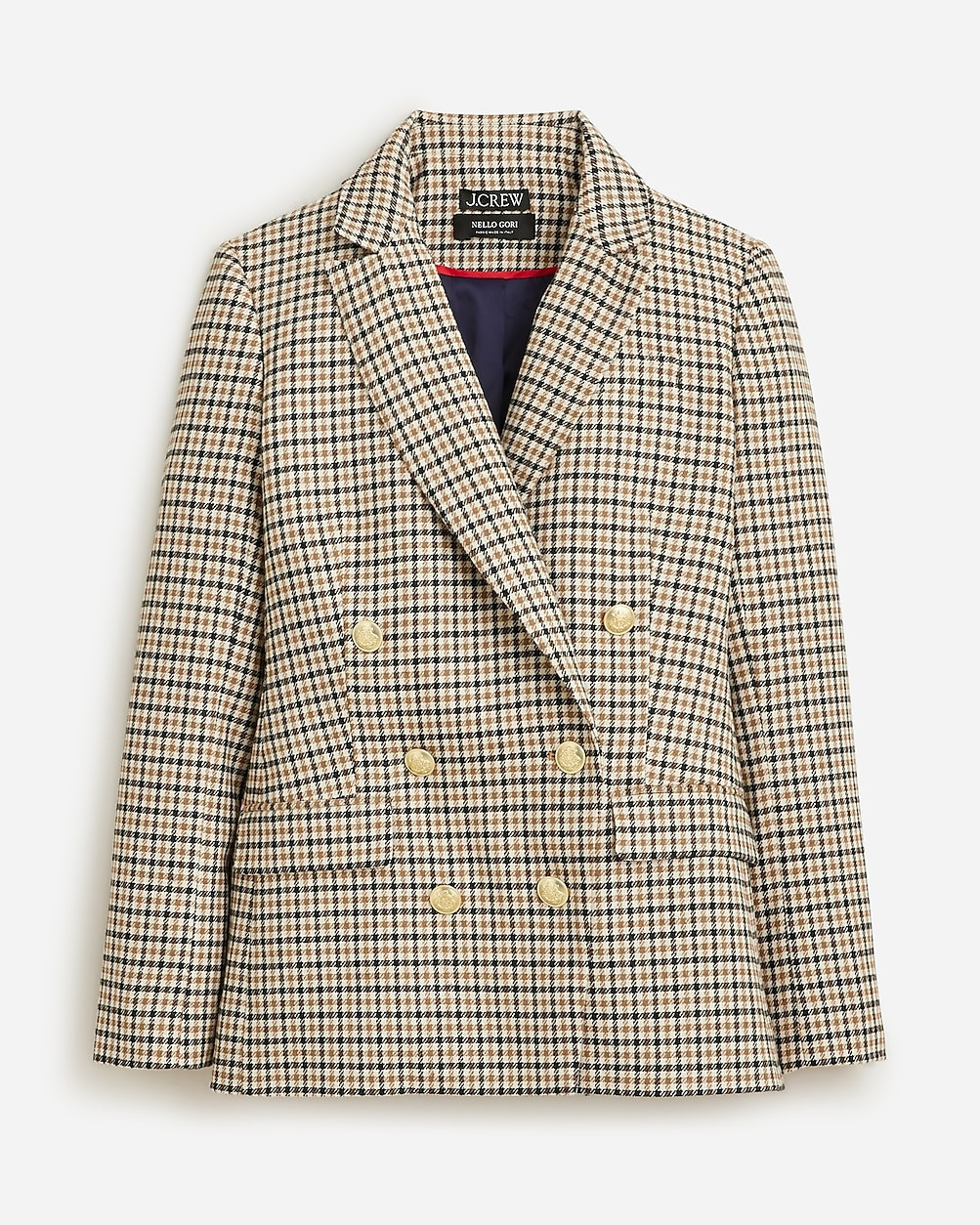 Brynn blazer in plaid Italian wool-blend | J. Crew US
