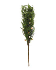 Oversized Real Touch Faux Pine Stem With Gold Tone Bells | Plants & Planters | Marshalls | Marshalls