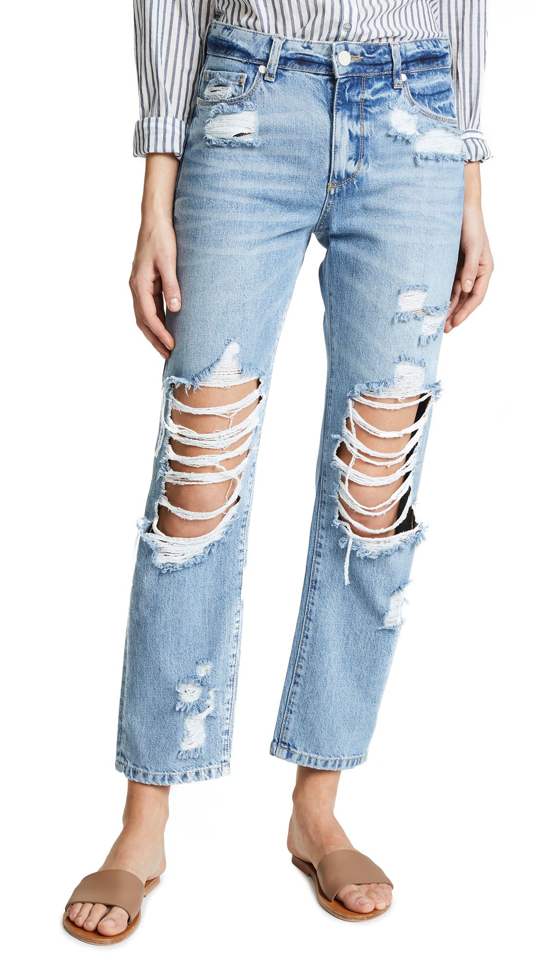 PAIGE Noella Straight Leg Jeans | Shopbop