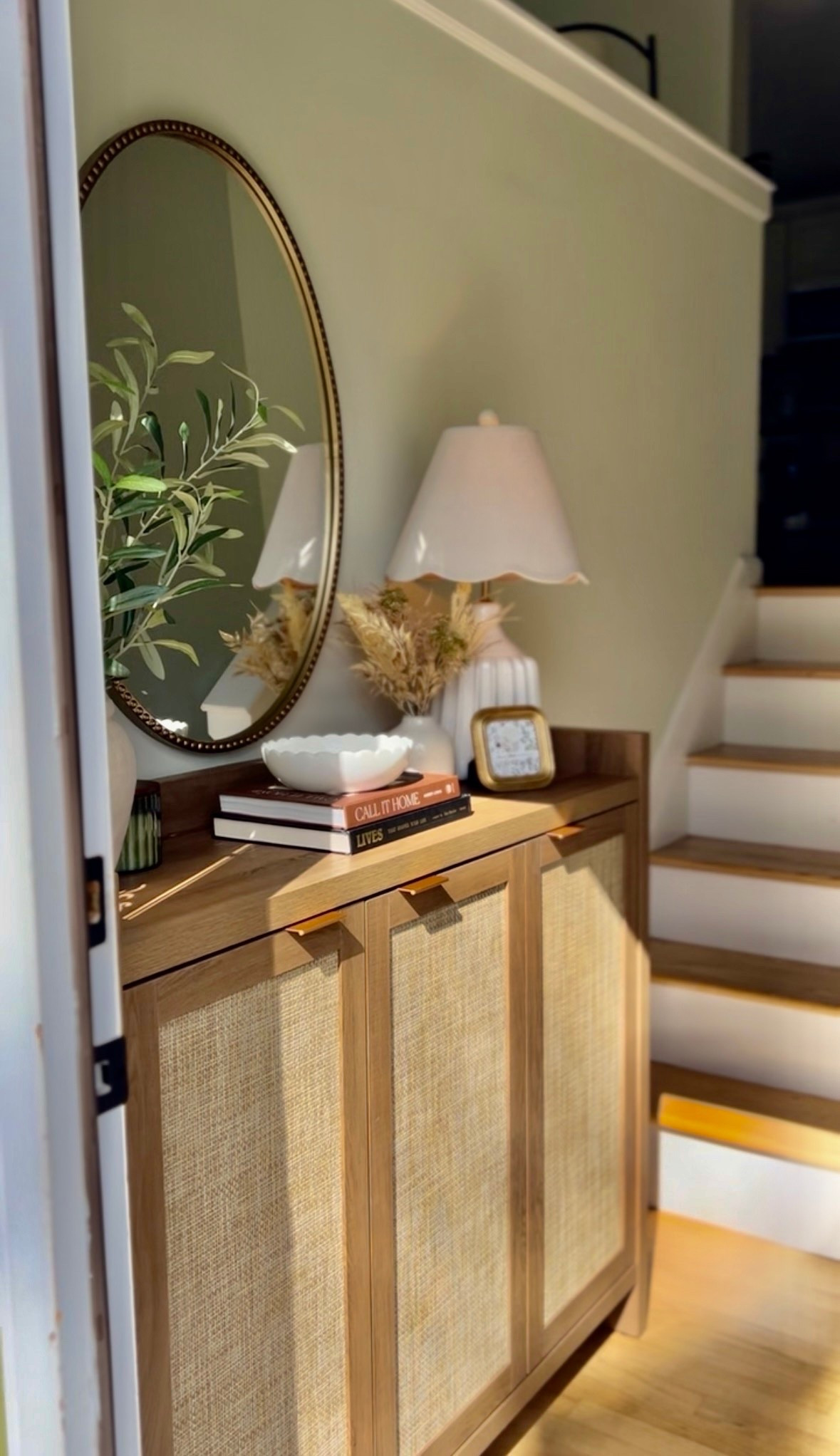 Split-level entryway with shoe storage!

#LTKHome #LTKMothersDay