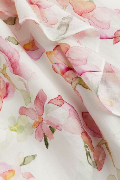 Flounce-trimmed strappy dress | H&M (UK, MY, IN, SG, PH, TW, HK)