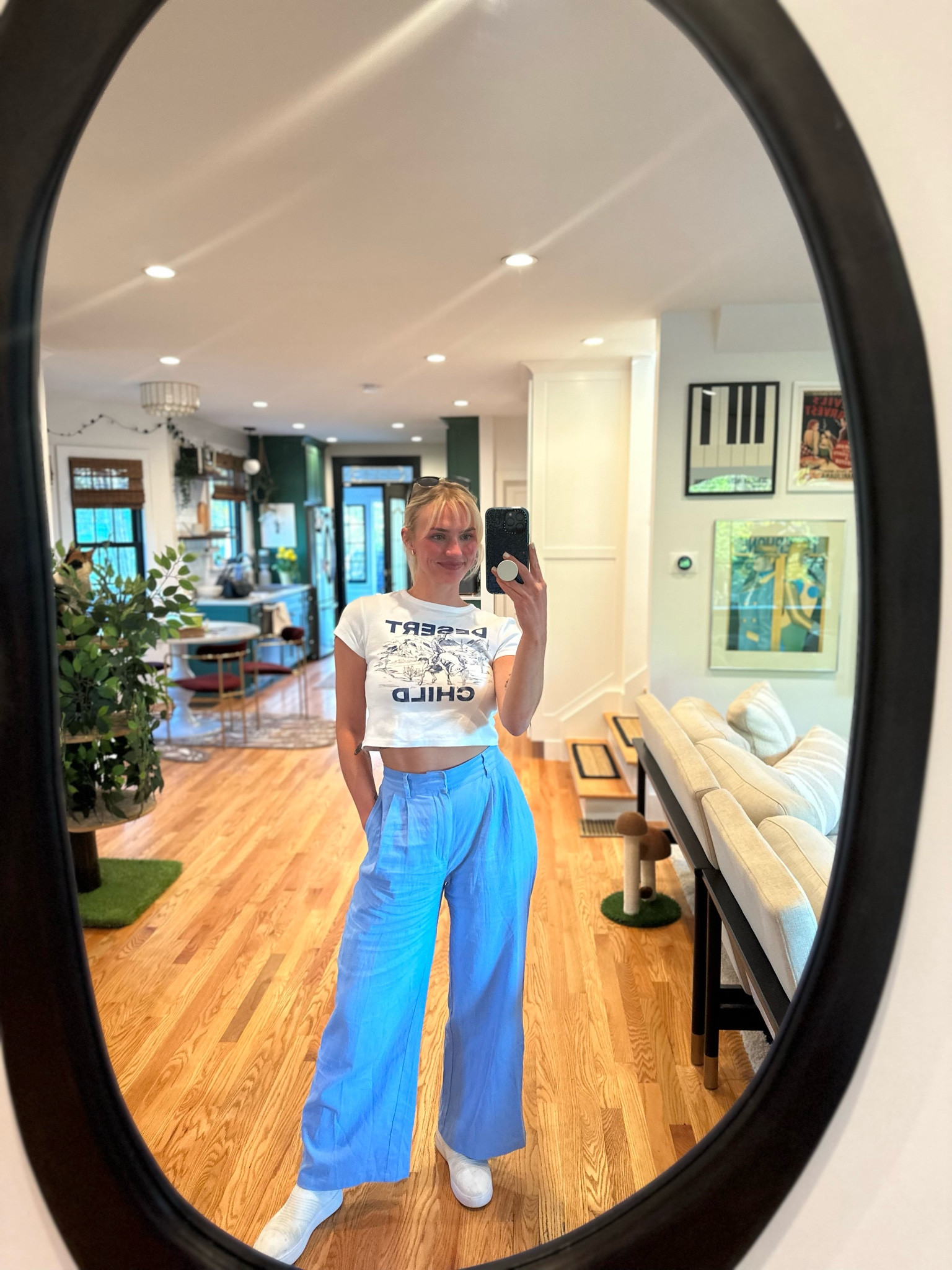 Pant color is out of stock but they have other colors available! I wear size medium. I linked a graphic tee that is similar 

#LTKstyletip #LTKFind #LTKfit