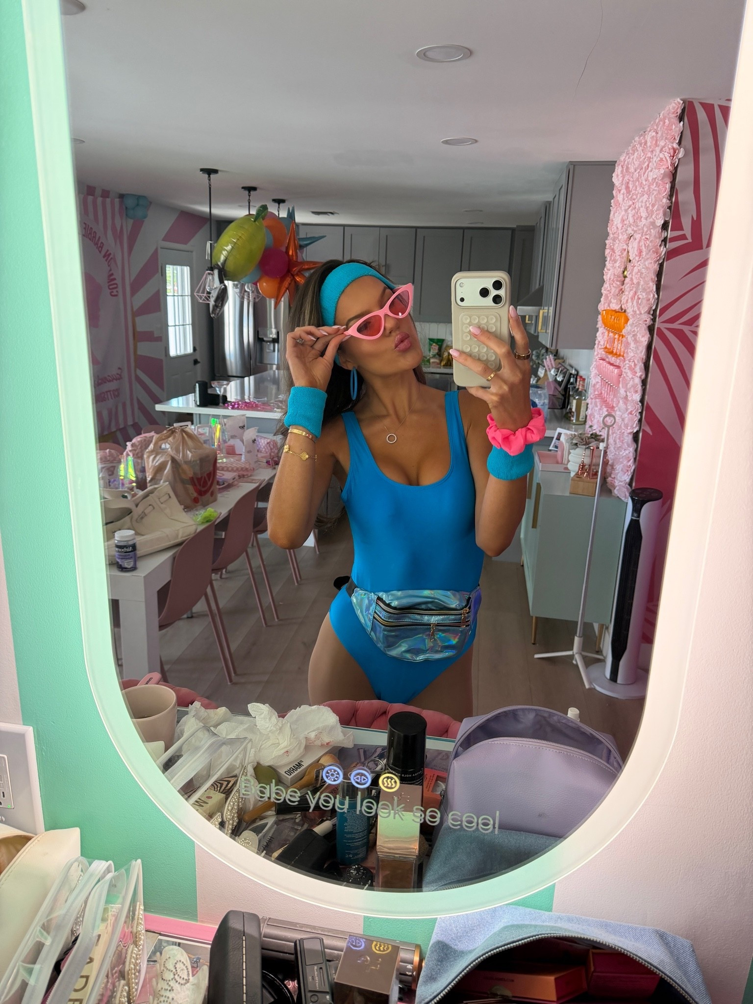 Workout Barbie outfit! Leotard is a small.

#LTKSeasonal #LTKootd