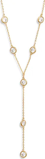 Cubic Zirconia Station Y Necklace | Nordstrom