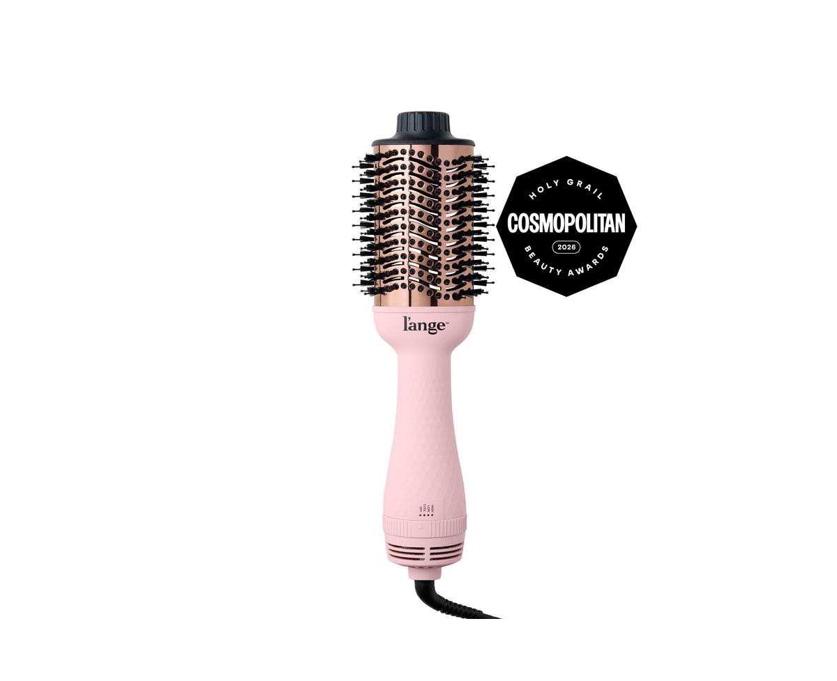 L'ange Le Volume 2-in-1 Titanium Brush Dryer - Blush | Macy's