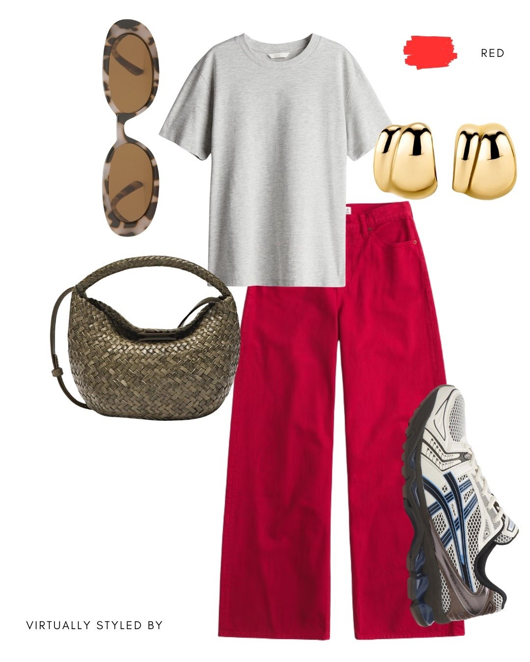 Pop of colour jeans 

#LTKsummer #LTKspring #LTKuk