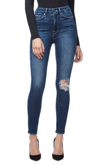 Women's Good American Good Waist High Waist Ankle Skinny Jeans | Nordstrom