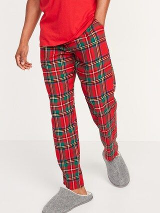 For Him Matching Plaid Flannel Pajama Pants | Tartan Pajamas | Family Matching Pajamas | Old Navy (US)