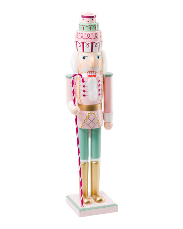 24in Cupcake Nutcracker | TJ Maxx