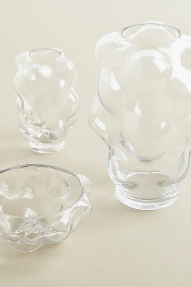 Bubbled Glass Vase | H&M (US + CA)