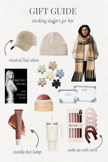 Holiday gift guide for her. Stocking stuffers she is sure to love. All of my favourite things in one place. Christmas gift guide. Gift guide 2023  

#LTKHoliday #LTKfindsunder100 #LTKGiftGuide