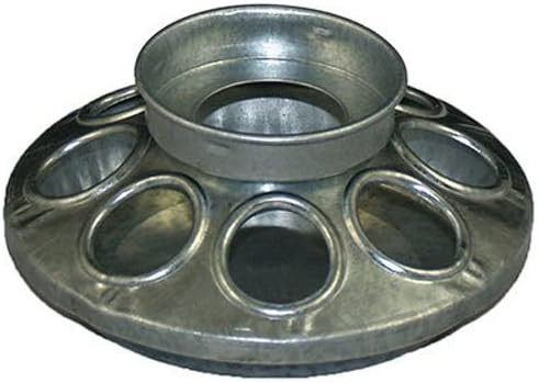 Rocky Mountain Goods Chick Feeder Base for Jar - Jar Feeder for Small Birds and Chickens - Galvan... | Amazon (US)
