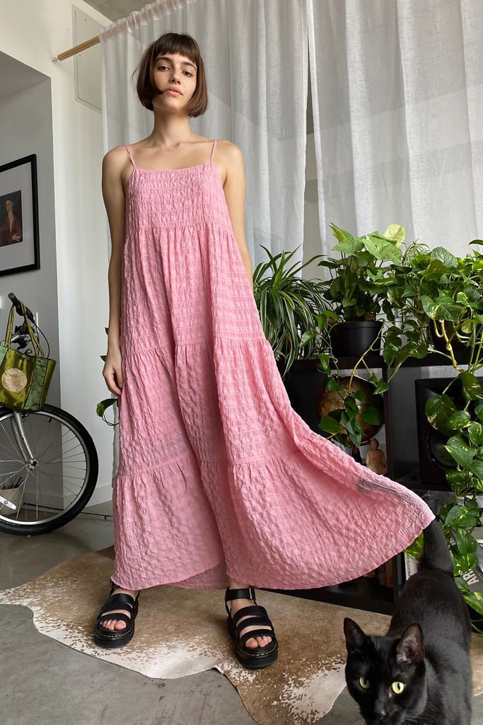UO Paolo Tiered Ruffle Maxi Dress | Urban Outfitters (US and RoW)
