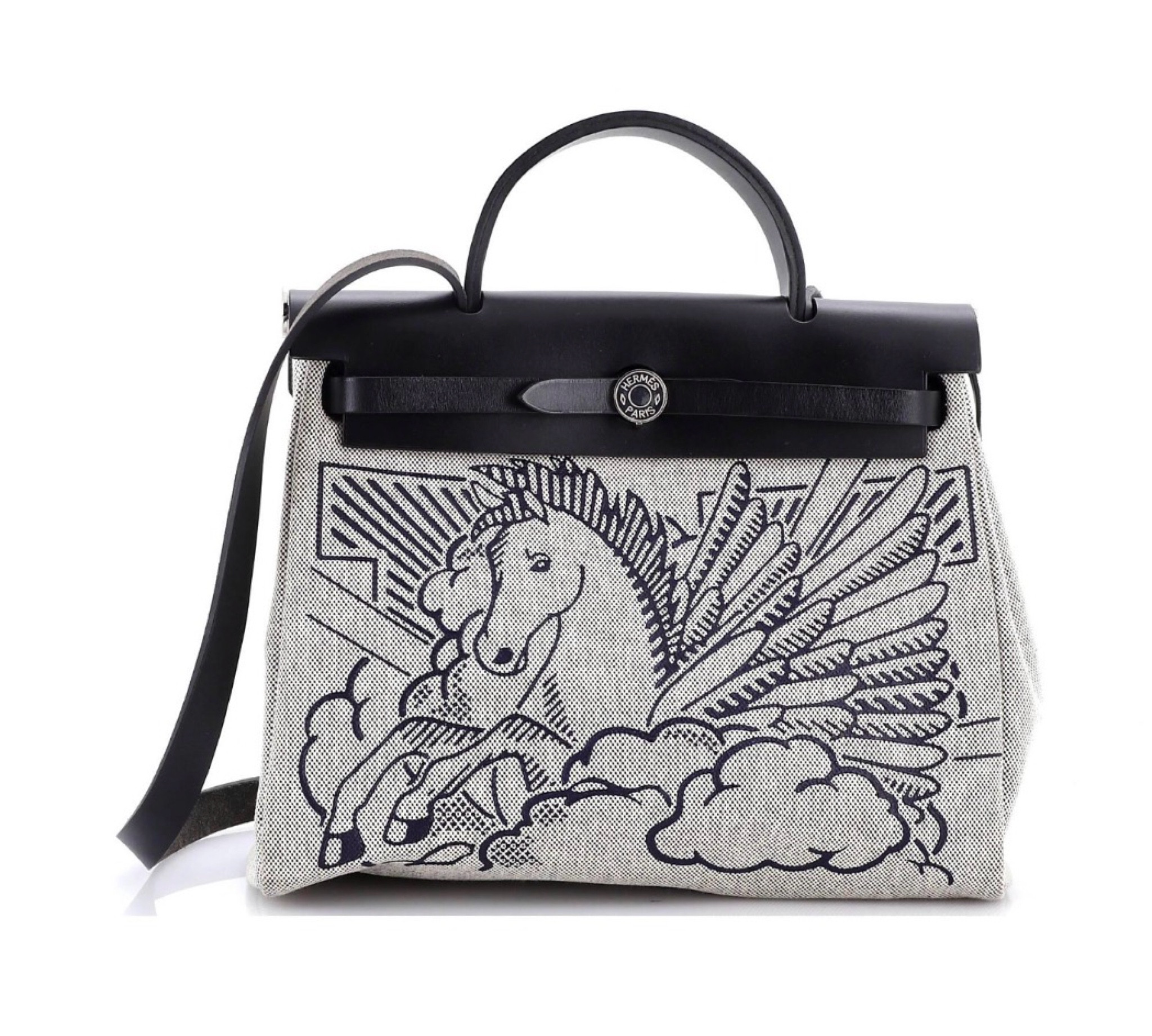 Pre-owned Hermes

31 Herbag Zip Pegase Pop Toile and Leather

3" handle drop, 18" strap drop
Exterior Color: Black; Interior Color: black
Dimensions: 12"W x 10"H x 4"D
Pre-Owned Hermes 31 Herbag Zip Pegase Pop Toile and Leather. Condition: Great

#LTKTravel #LTKSeasonal #LTKWorkwear