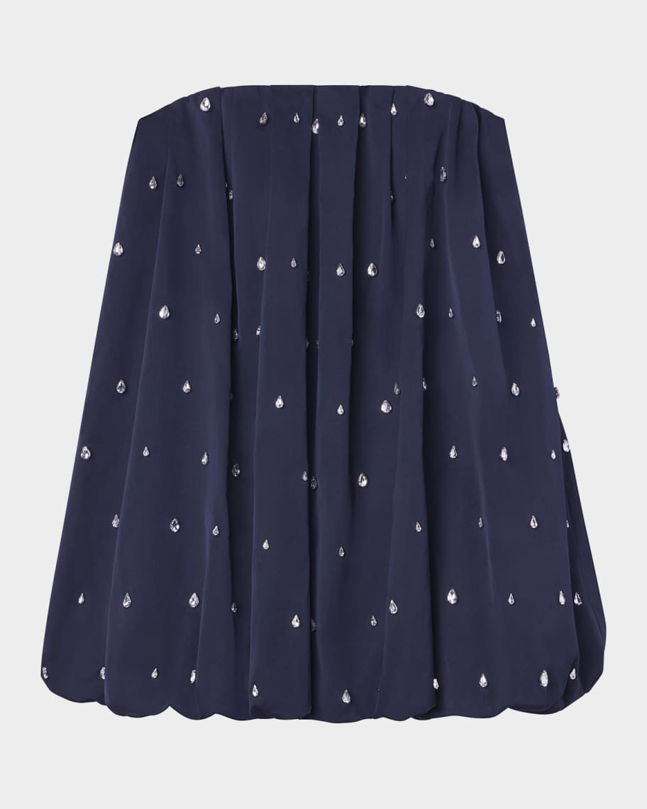 A.L.C. Holly Embellished Bubble Mini Dress | Neiman Marcus