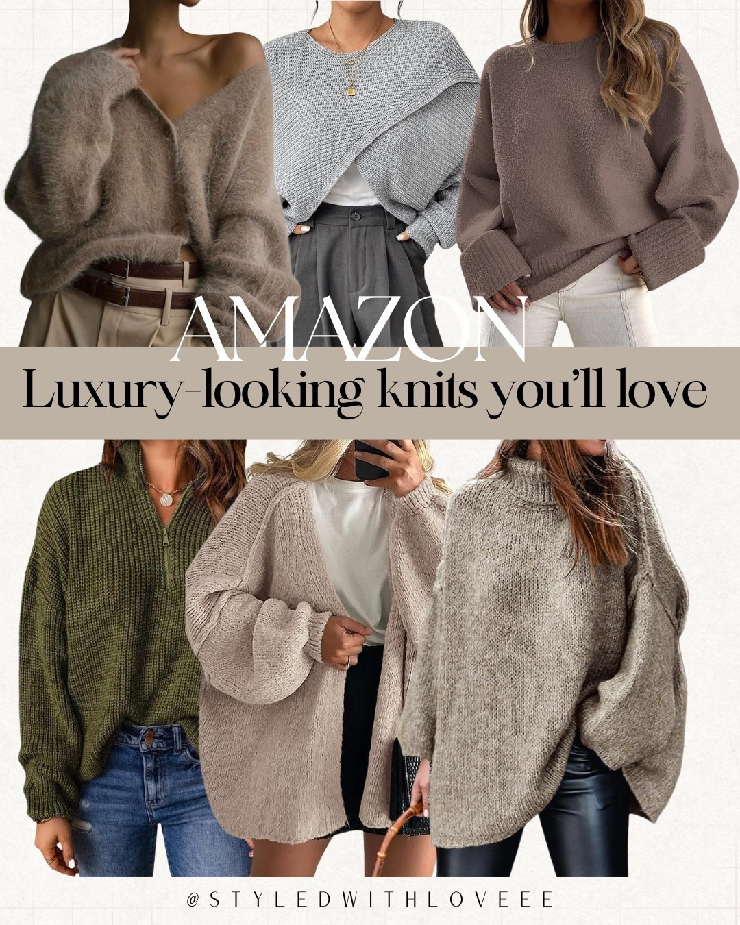 Found the softest, most luxe-looking sweaters on Amazon 🤍

#LTKootd #LTKGiftGuide #LTKHoliday
