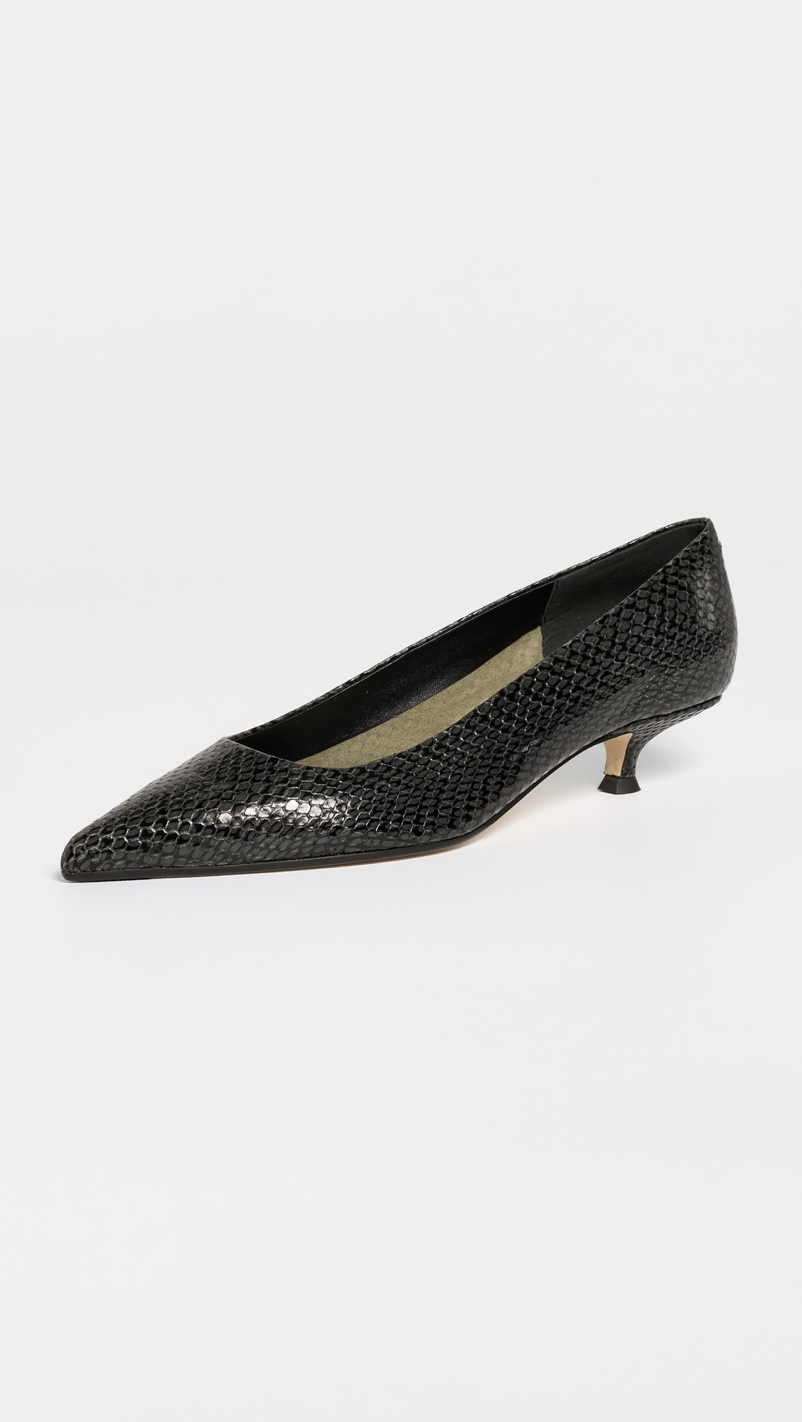 Cari Mini Snake Print Leather Pumps | Shopbop