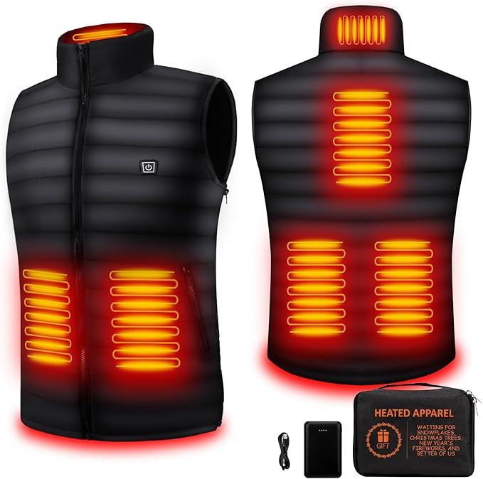 Yolikeb Heated Vest for Men Women with Battery Pack Included, Lightweight Warming Heated Vest Rec... | Amazon (US)