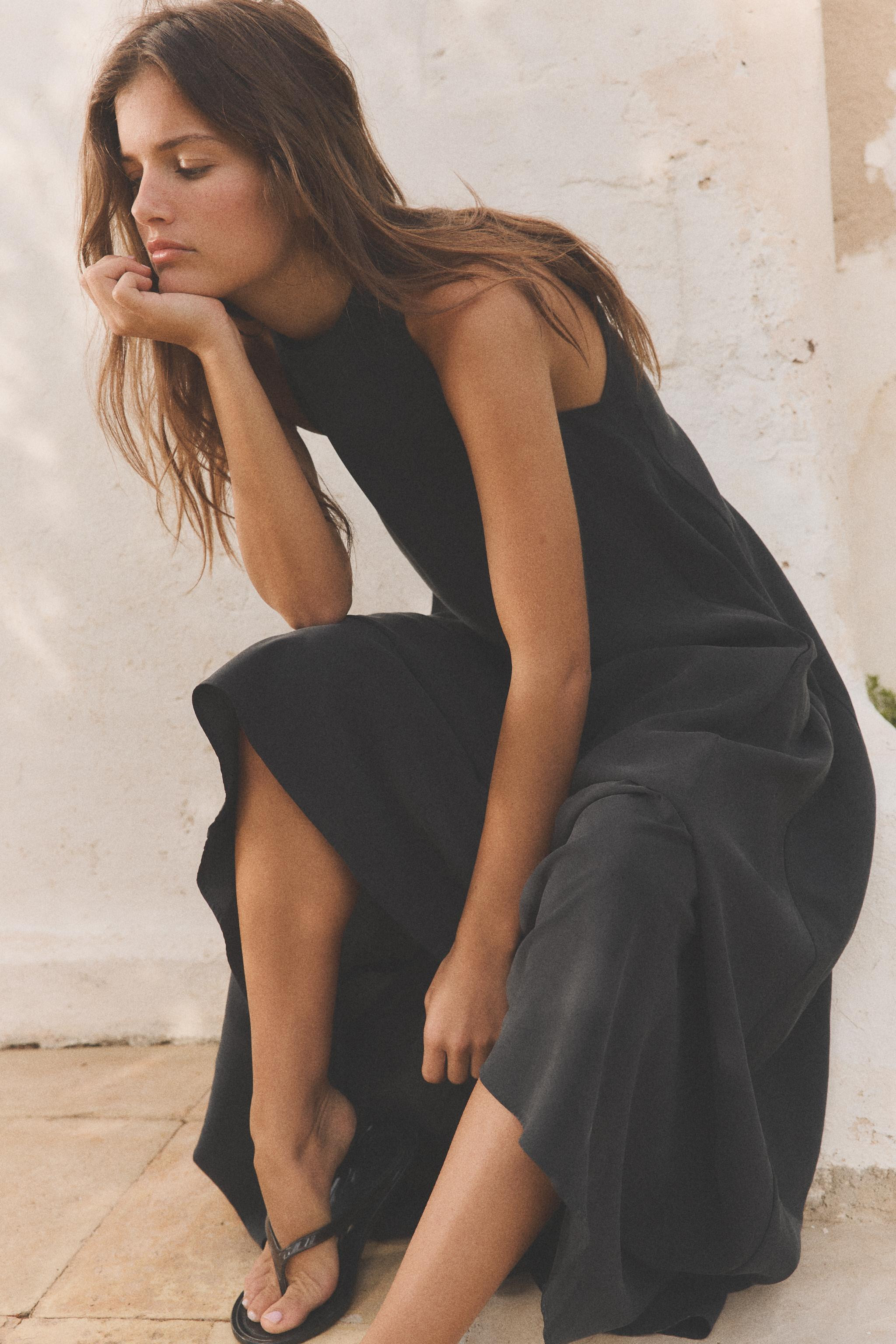 FLOWY LONG DRESS | Zara US