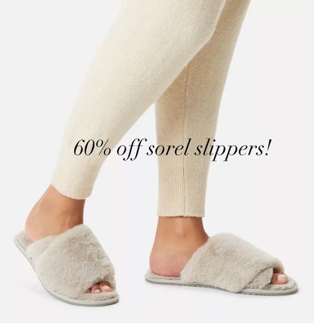 60% off these Sorel slippers! Almost all sizes available and 3 colors available  

#LTKfindsunder50 #LTKGiftGuide #LTKsalealert