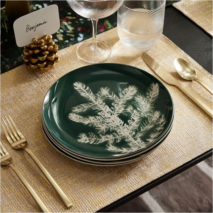 Evergreen Salad Plate Sets | West Elm (US)