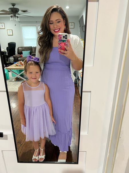 Mommy & Me matching lavender dresses I’m a size medium 😊 

#LTKfamily #LTKunder50 #LTKkids