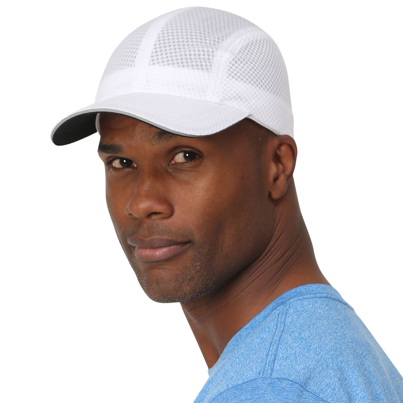 Race Day Mens Running Hat - white - Walmart.com | Walmart (US)