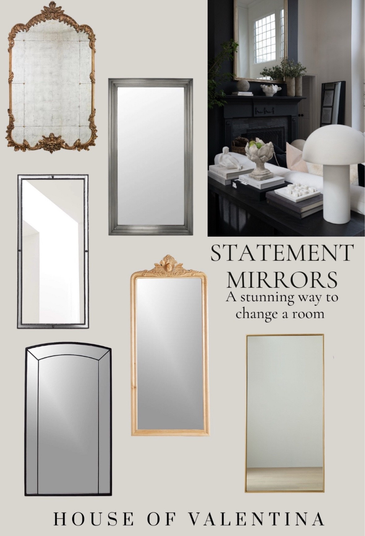 These statement wall mirrors are a stunning way to change any room!



#LTKHoliday #LTKSeasonal #LTKHome