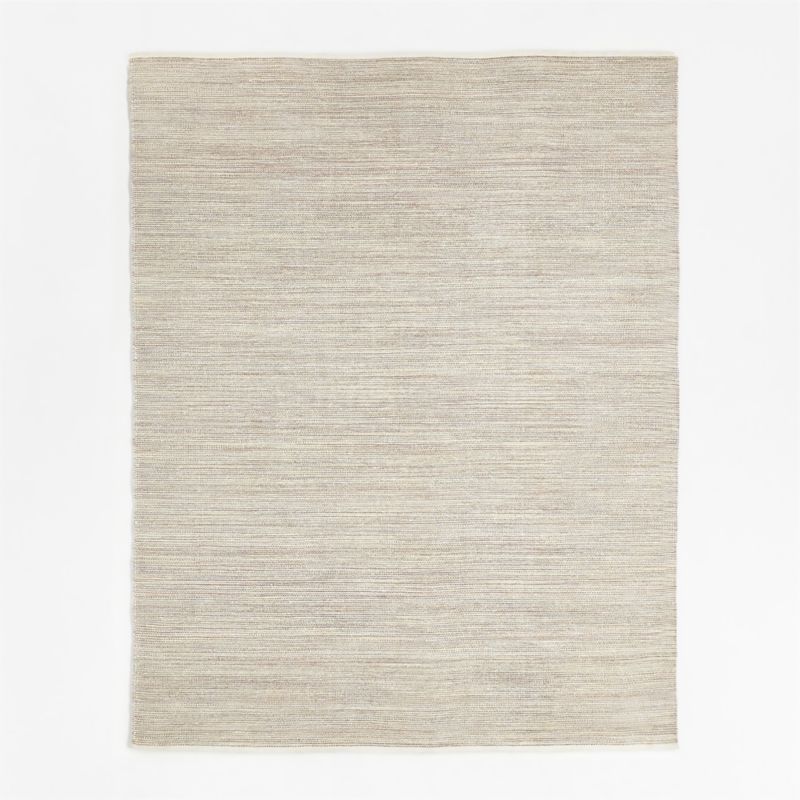 Macon Ivory Chenille Area Rug 8'x10' + Reviews | Crate & Barrel | Crate & Barrel