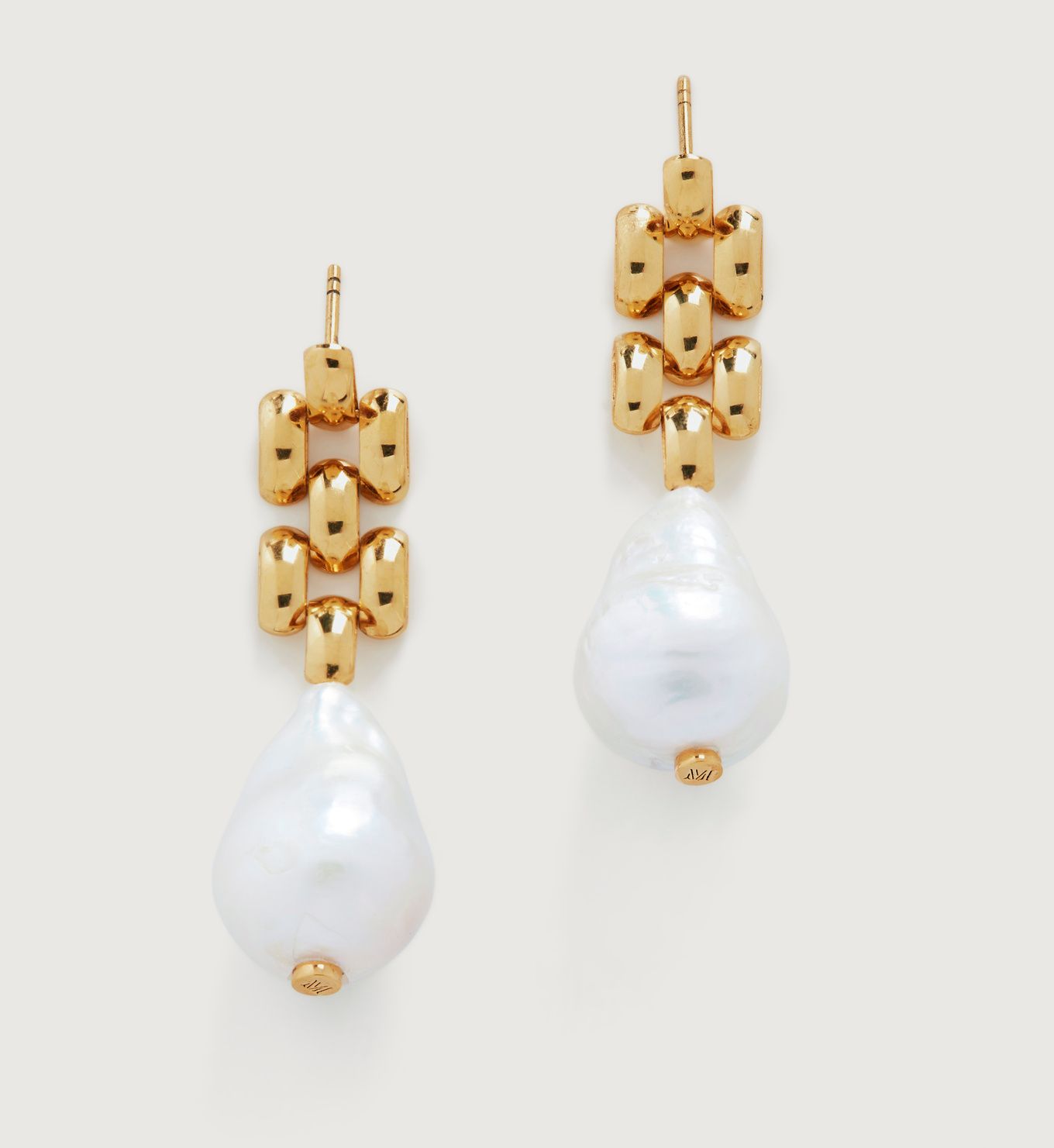 Heirloom Baroque Pearl Earrings | Monica Vinader (US)