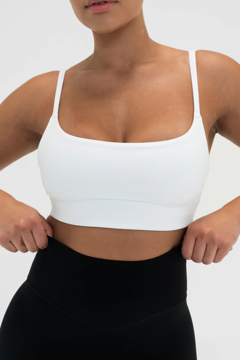 Cloud II™ Scoop Bra - Snow | Vitality