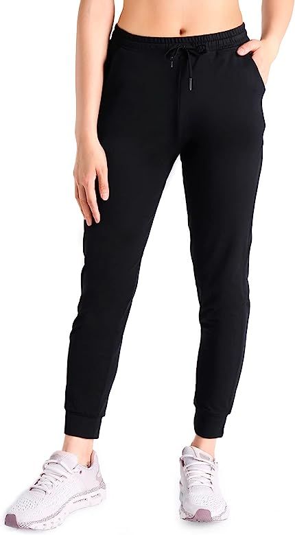 Yogipace,Petite/Regular/Tall Women's Lightweight Anti-Shrink Active Joggers Lounge Sweatpants Yoga J | Amazon (US)